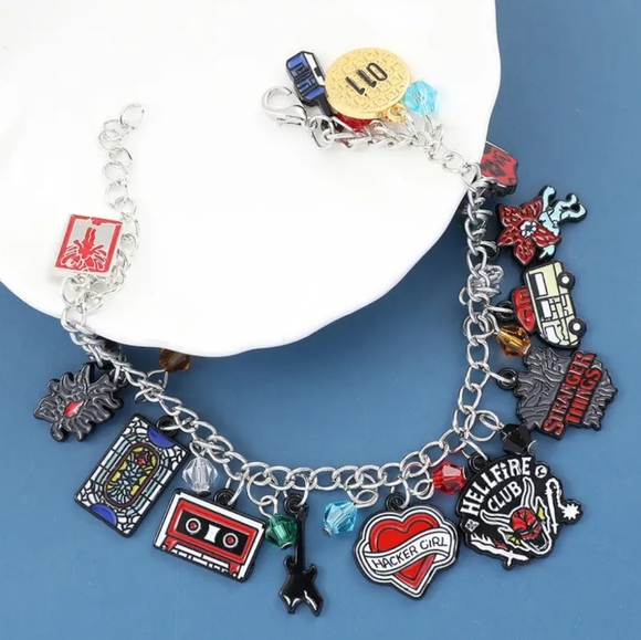 Stranger Things Charm Bracelet - Picture 2 of 4